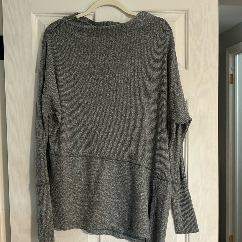 We the free grey tunic top